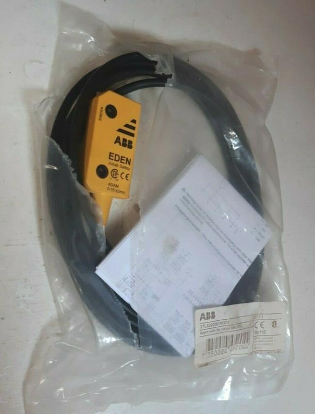 2TLA020051R0200 SAFETY SENSOR UNIT W/3M CABLE W/M12 REPLACED BY 2TLA020051R5100 0