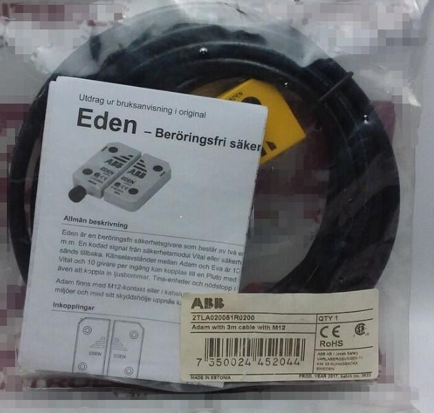 2TLA020051R0200 SAFETY SENSOR UNIT W/3M CABLE W/M12 REPLACED BY 2TLA020051R5100 1