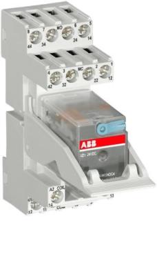 China CR - M012DC2 pluggable interface Electrical Relay , ABB CR - M miniature relay for sale