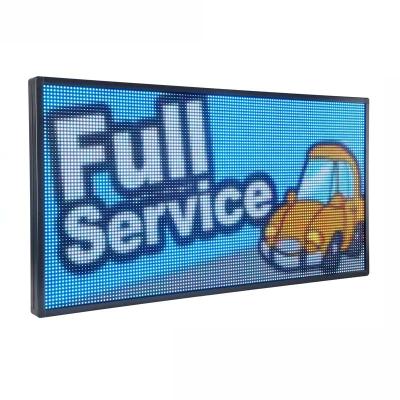 China SMD Outdoor Full Color Programmable Led Signs display P5 USB Support for sale