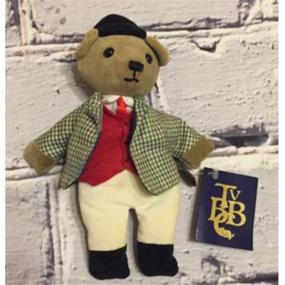 Chine Cute Britain Plush Teddy Bears Velveteen Bean Bear Company avec la collection de chapeau de gilet de veste à vendre
