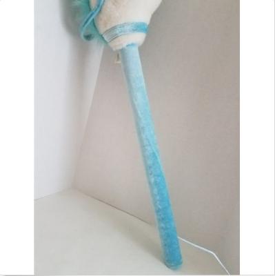 Chine Cheval de bâton de peluche de Dan Dee avec la musique et le bleu blanc bien choisi galopant de collecteurs de bruits à vendre
