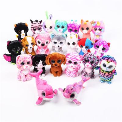 China Animales lindos de las muñecas de la felpa de los abucheos de la gorrita tejida con el unicornio del búho del perro del gato formado en venta
