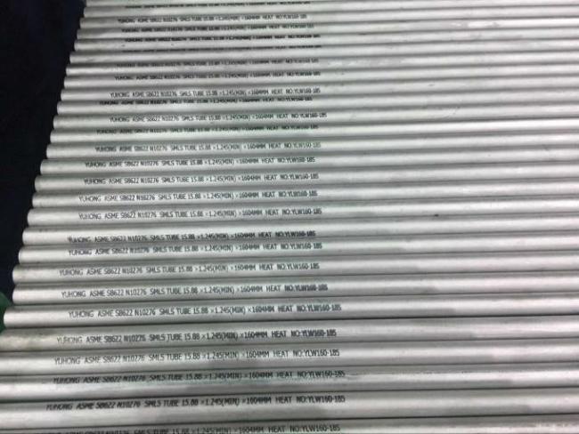 Hastelloy Pipe, ASTM B622/ B619 /B626 UNS N10276 (C-276 / 2.4819 ) 6" SCH40S 6M 100% ET & HT