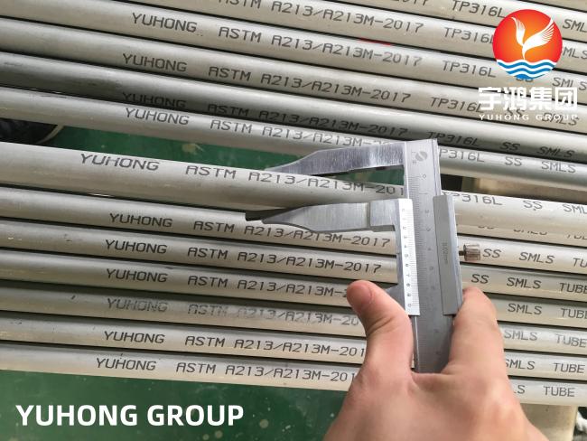 ASME SA213 TP316L Stainless Steel Seamless Heat Exchanger Tube