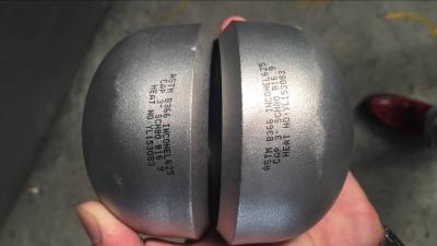 中国 Inconel のバット溶接付属品 ASME SB366 UNS NO6625、90DEG。 肘、45 の DEG。 肘、180 の DEG。 くねりの管、ティー、帽子 販売のため