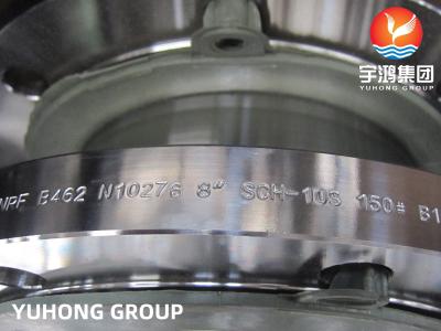 China B16.5 ASTM B462 UNS N10276 / 2.4819 / Hastelloy C276 Weld Neck Flange for sale