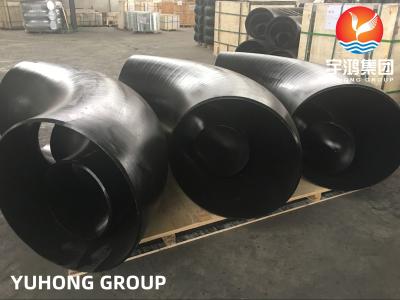 Chine Garnitures de tuyau soudées bout à bout d'ASTM A234 WPB pour des industries chimiques d'engrais de gaz de pétrole à vendre