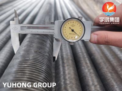 中国 ASTM A179はGタイプのALのひれ付き管の炭素鋼の熱交換器の管を埋め込んだ 販売のため