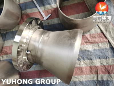 Chine Résidus pour tuyaux en titane ASTM B363 WPT2 (groupe 2) bobine de tuyau à coudée en flanc à vendre