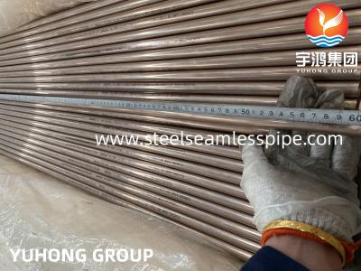 China Tubería soldada con autógena inconsútil de cobre del tubo ASTM B111 C70400 C70600 de la aleación en venta