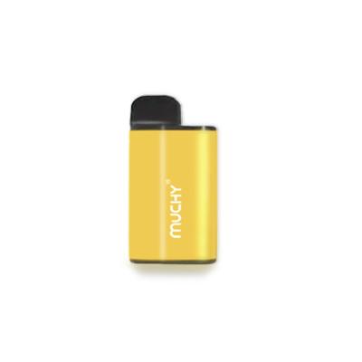 China 3500puff Muchy Disposable Flavored Vaporizer Pod 650mAh 8ml Yellow for sale