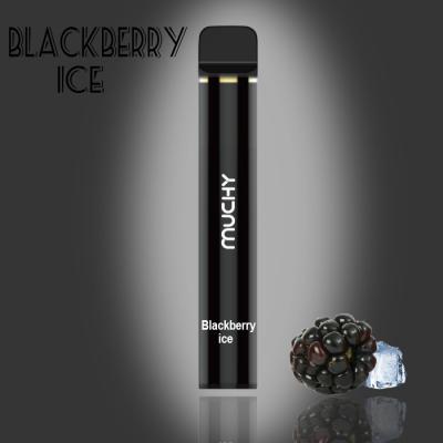 China 1500Puffs Disposable Vape 850mAh 5ml Nicotine 1.8% Blackberry Ice Flavors UK Market for sale