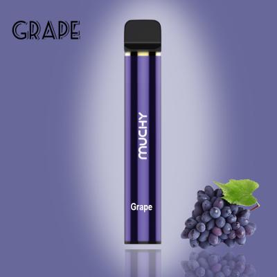 China Nicotine 5% Grape Disposable Vape 1500Puffs 850mAh 5ml for sale
