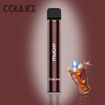 China Disposable Cola Ice Refillable Vape Pen 1500Puffs 850mAh 5ml Nicotine 5% for sale