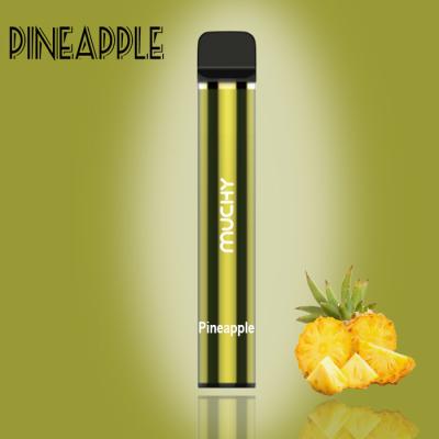 China Pineapple Disposable Refillable Vape Pen 1500Puffs 850mAh 5ml Nicotine 5% for sale