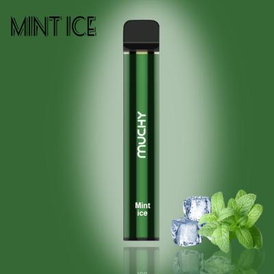China Mint Ice Disposable Refillable Vape Pen 1500Puffs 850mAh 5ml Nicotine 5% for sale