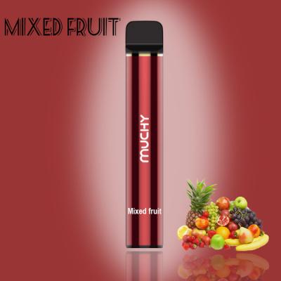 China Mixed Fruit Flavor E Liquid Vape Pen 1500Puffs 850mAh 5ml Nicotine 0% for sale