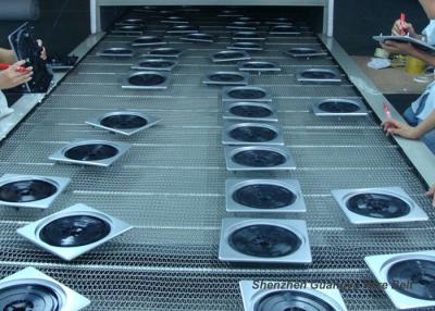 China Da correia de aço inoxidável do fio do forno resistência de alta temperatura soldada resistente à corrosão à venda