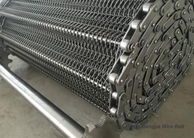 China Fruit Industry Stainless Steel Wire Belt  High Speed Alkali Resisting ISO9001 for sale