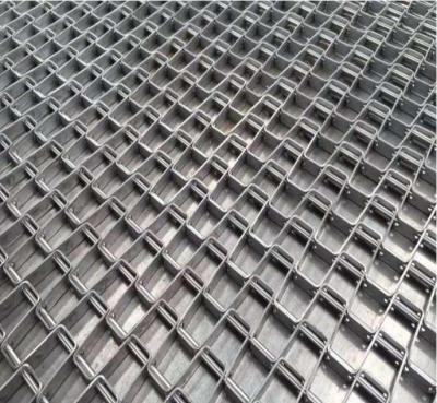 China Honeycomb Wire Stainless Steel Wire Belt Conveyor For Food Industry Strong Tension for sale
