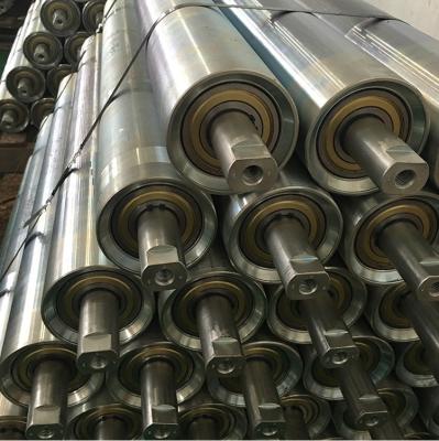 China Chain Driven Conveyor Belt Drive Rollers , Heavy Duty Metal Conveyor Rollers for sale