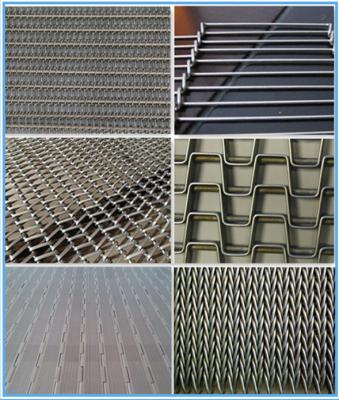 中国 ステンレス鋼のチェーン コンベヤ ベルトの金属の網の平らなワイヤーはカスタム設計します 販売のため