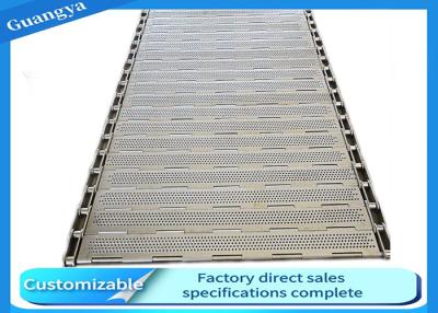 China 1mm Thickness Conveyor Stainless Steel Chain Plate GY-H14 for sale