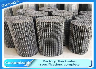 China 35*50mm JIS DIN Honeycomb Stainless Steel Wire Belt for sale