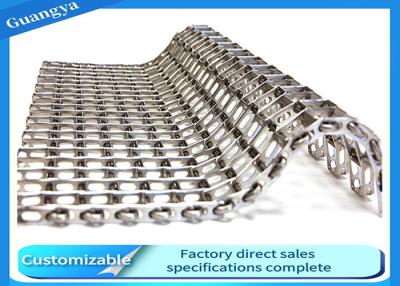 China Alkali Resisting Eye Link SS316 Chain Conveyor Belt for sale