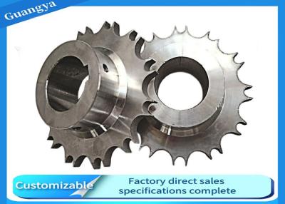 China Hardened Tooth C45 Steel Roller Chain Sprockets For Tranmission for sale