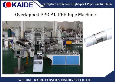 Chine chaîne de production de tuyau de ppr d'Al de ppr 20mm-63mm, tuyau de soudure recouvert d'AL PPR de PPR faisant la machine à vendre