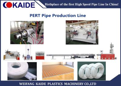 China 50m/min PE RT Pipe Extrusion Line KDRT-60 PERT Pipe Making Machine for sale