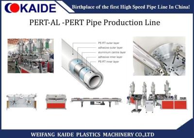China Five Layers PE RT Pipe Extrusion Line Plastic Pipe Manufacturing Machine for sale
