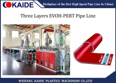 China 3 Layers Composite Pipe Production Line EVOH-PERT Tube Extrusion Machine for sale