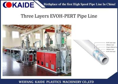 China Multilayers EVOH PE RT Pipe Extrusion Line For 16mm-32mm Diameter Pipe for sale
