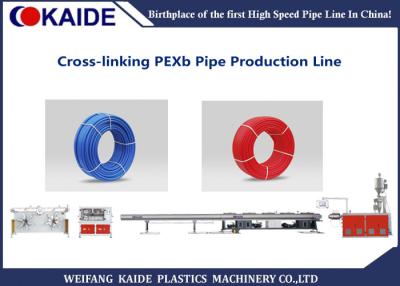 Chine Chaîne de production en plastique professionnelle de tuyau tuyau de PEX lié par croix faisant la machine à vendre