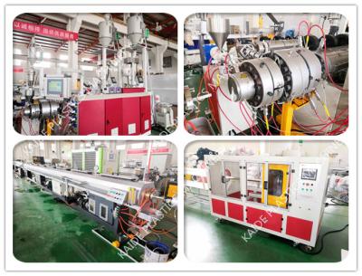 China Speed 28m / Min Plastic Pipe Making Machine For 3 Layer PPR Glassfiber Tube for sale