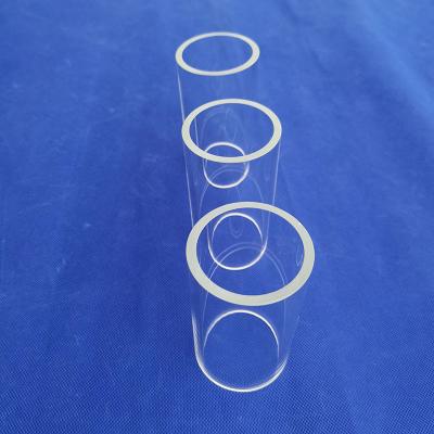 China Reactor Quartz Testing Tube Glass Sleeve For Germicidal Lamps 40 MM for sale