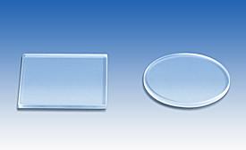 China Sight Glass Fused Silica Window Transparent Uv High Working Temperature for sale
