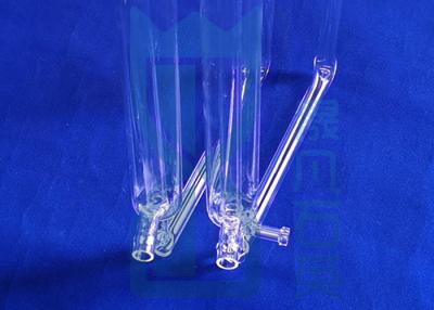 China Heaters Transparent Quartz Glass Test Tube Cylinder Fused Silicon Lab Glassware for sale