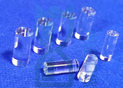 China Customized Diameter Clear Fused Quartz Glass Rod High Precision Optical Quartz Glass Light Guide Rod for sale