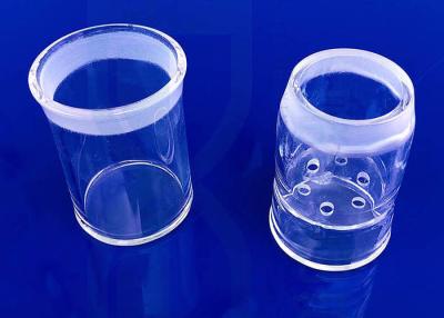 China High Purity Quartz 2.2g/Cm3 Science Lab Glassware With Grinding Mouth And Grinding Stopper for sale