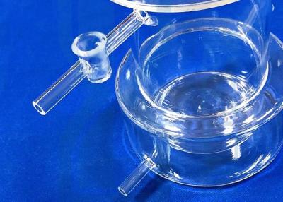 China Customized Large Size Quartz Glass Reactor Science Lab Glassware for sale