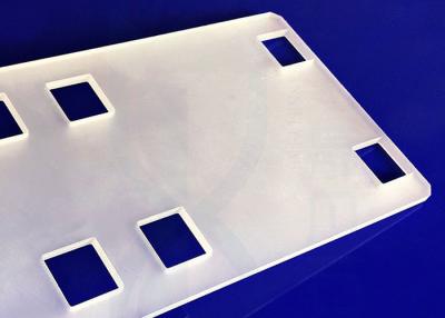 China Deep Processing Opaque Customized Polished Fused Quartz Plate for sale