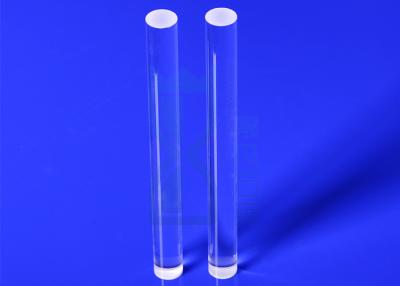 China Finish Milling Clear Fused Quartz Rod For Solar Semiconductor for sale