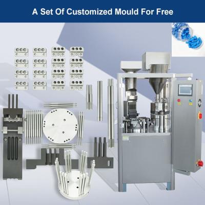 China NJP-2500 Full Automatic Hard Capsule Filling Machine For 0 / 00 Capsule size for sale
