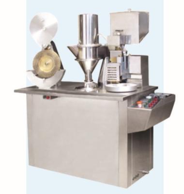 China Granules Feeding / Powder Capsule Filling Machines Semi Automatic For Pharmaceutical Factory for sale