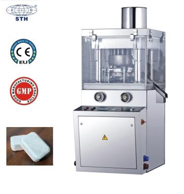 China Big Pressure Camphor Ball Electronic Element Tablet Making Machine Double Layer Washing Block Compression Machine for sale