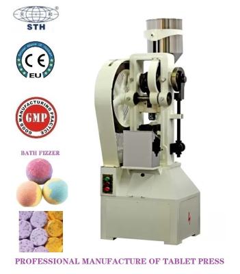 China 60mm Basket Type Single Punch Pill Press 2070pcs/H Continuous for sale